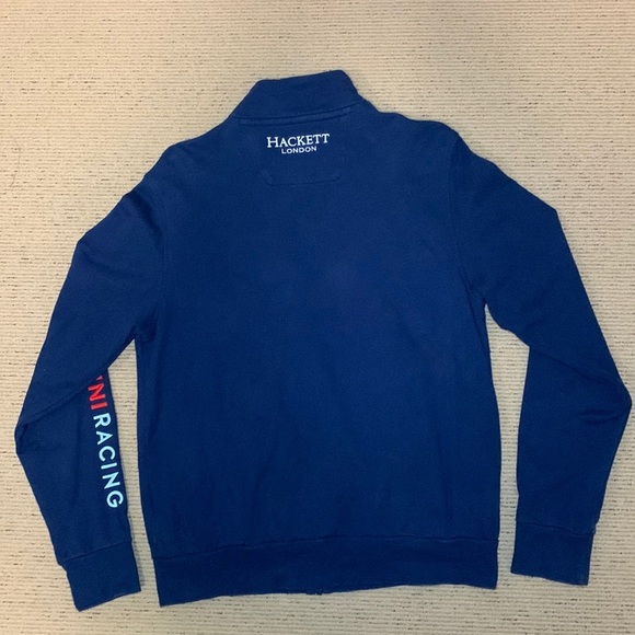 SOLD Hackett London X Williams Martini Racing Collaboration Zip Up Jacket - Picture 6 of 8